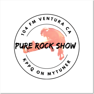 Pure Rock Show Live 2 for Light Colored Items Posters and Art